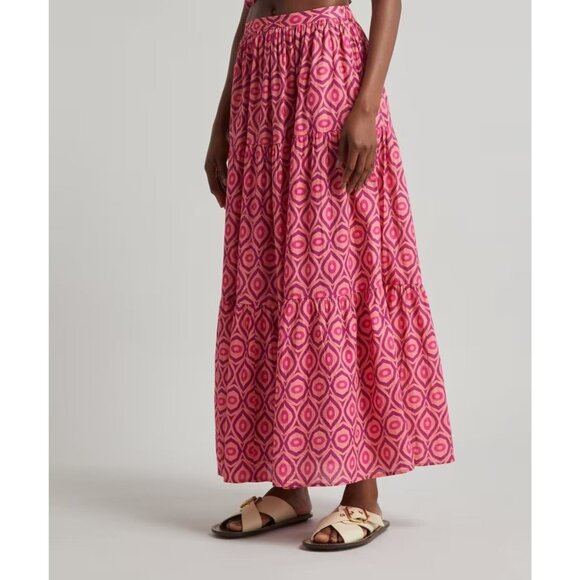 Maria de la Orden Luna Skirt in Black White - Picture 2 of 5